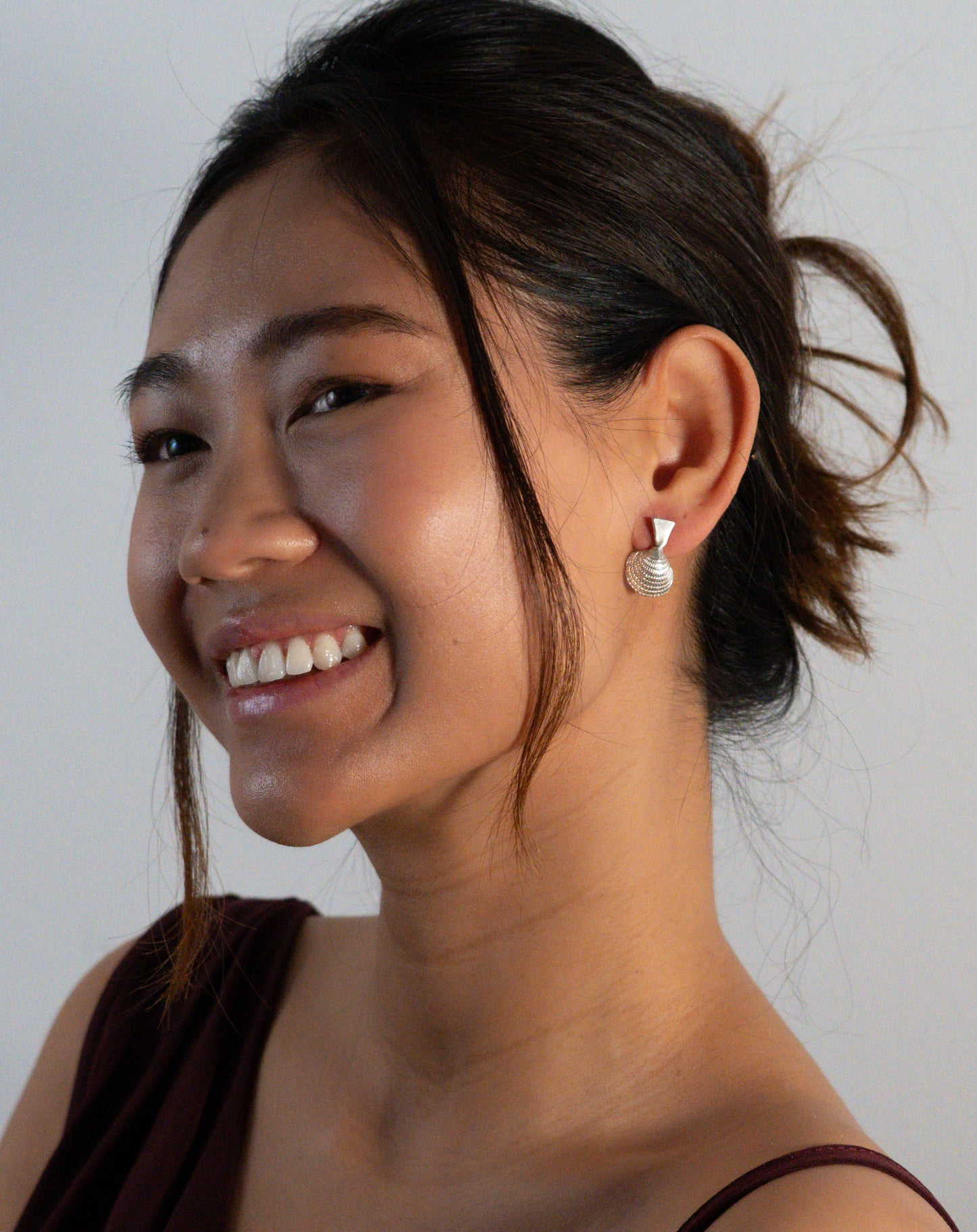Iris Earring- Silver